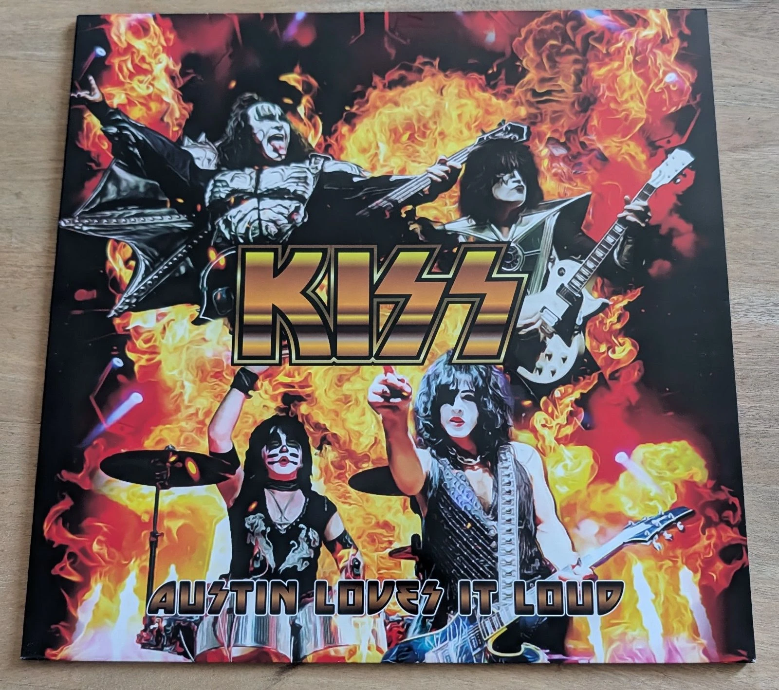 Kiss vinyle jaune excellent état 